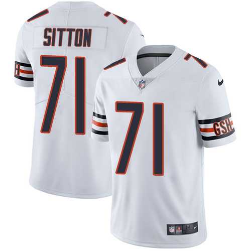 Nike Chicago Bears #71 Josh Sitton White NFL Vapor Untouchable Limited Jersey,We sell and wholesale Nike Chicago Bears #71 Josh Sitton White NFL Vapor Untouchable Limited Jersey on line form chian!